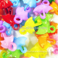 umbrella-shaped glitter decorate beads